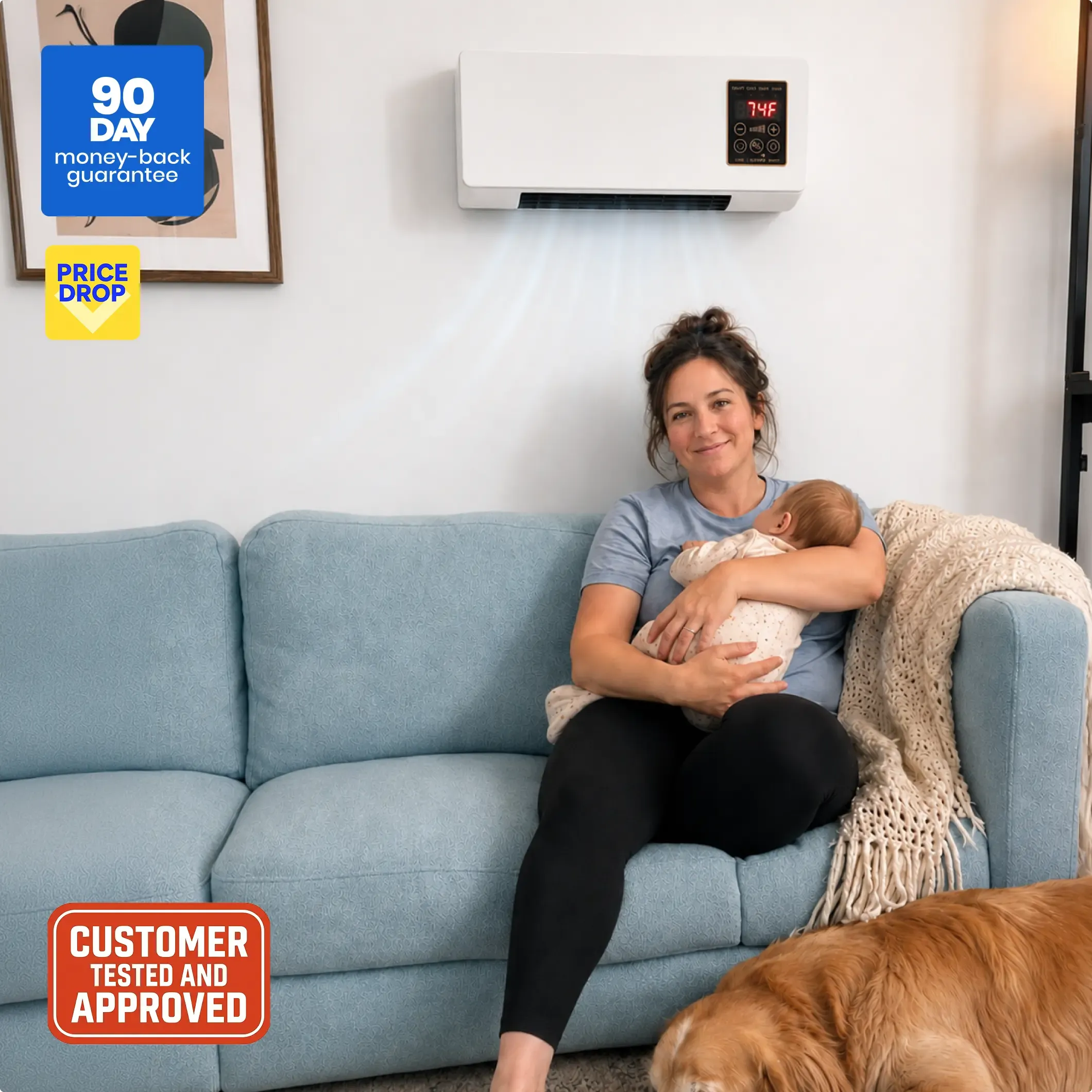 Randaoma portable AC — for home, office and family